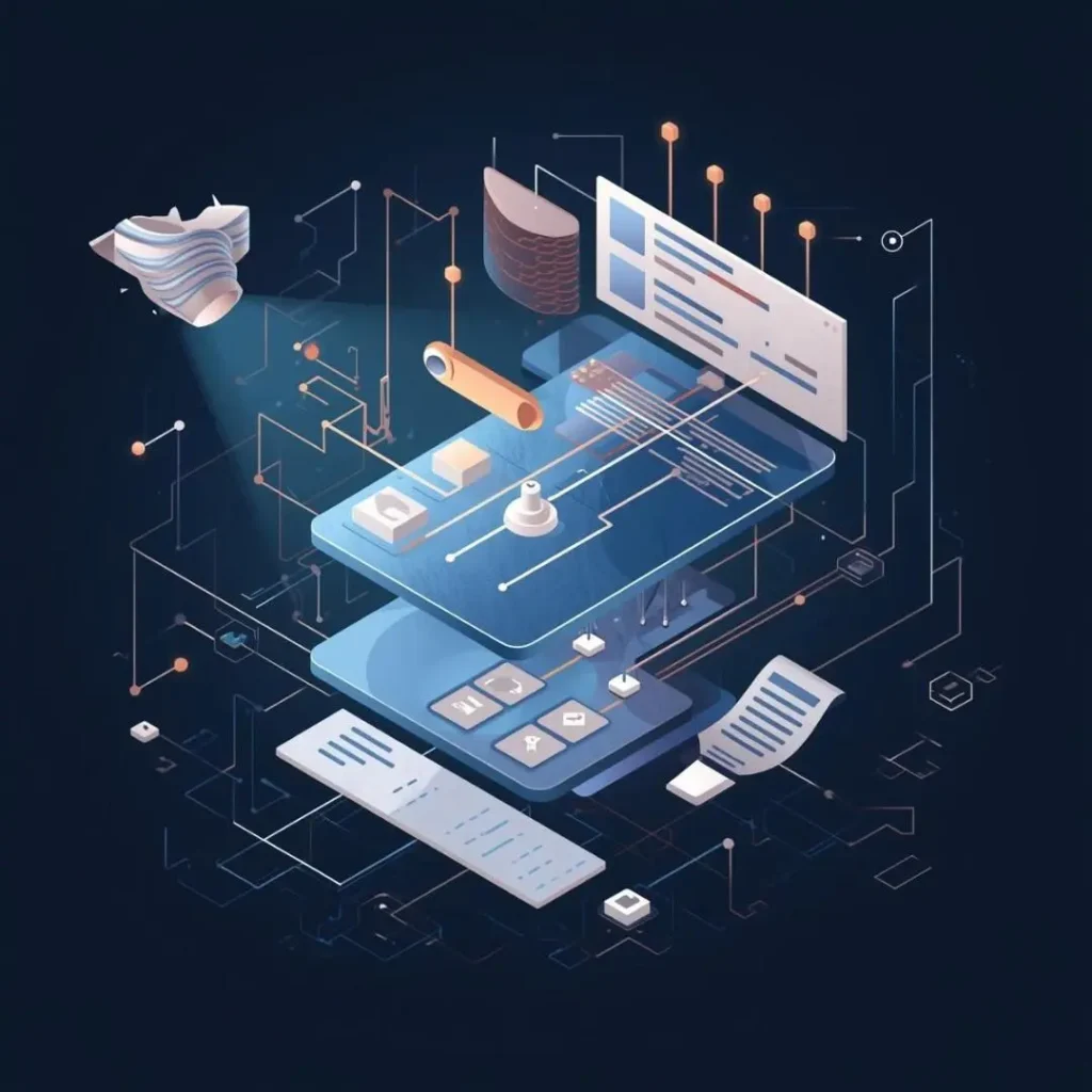 Modern SEO strategy visualized as a connected content system